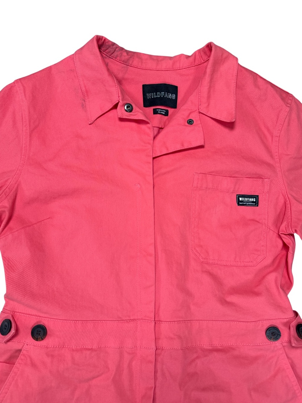 Wildfang XL Utility Jumper Pink Workwear - Picture 4 of 16